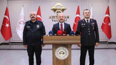 Adıyaman Valisi Osman Varol, güvenlik toplantısında son bir aydaki çalışmaları