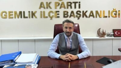AK Parti Gemlik İlçe Başkanı Mehmet Taşar, Gemlik Belediye Başkanı