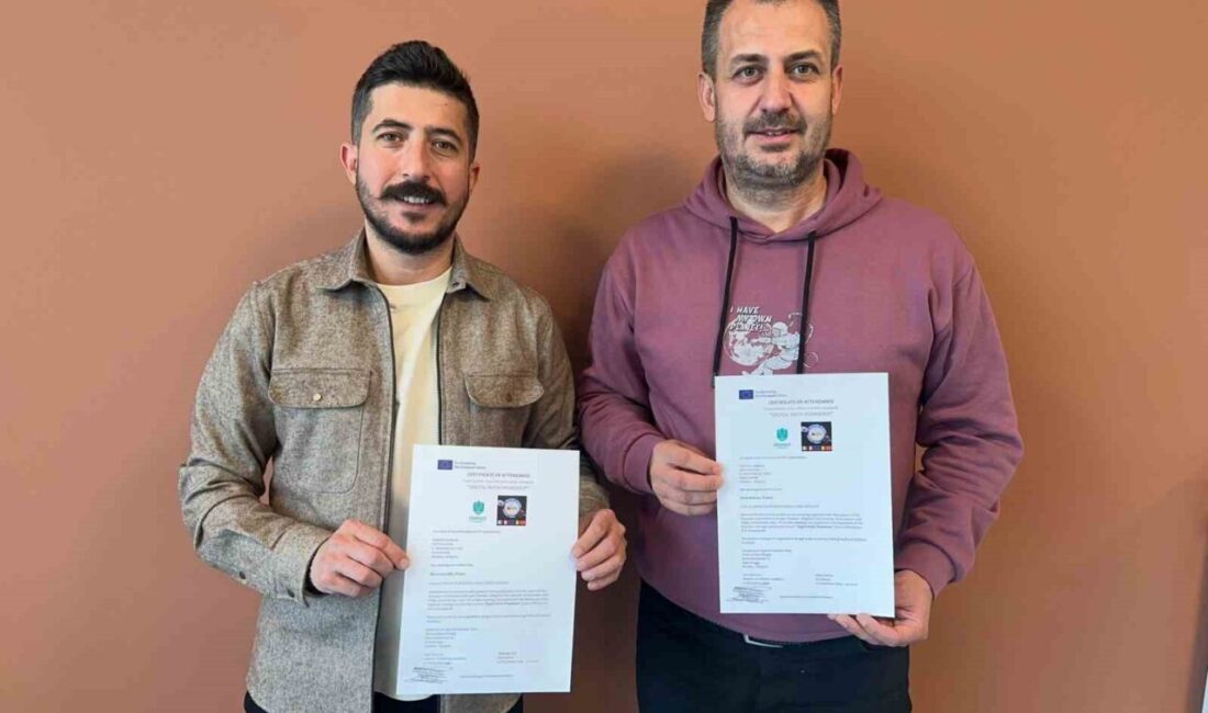Kütahya'nın Gediz ilçesindeki Altınkent Ortaokulu, sürdürülebilirlik ve uluslararası iş birliğini
