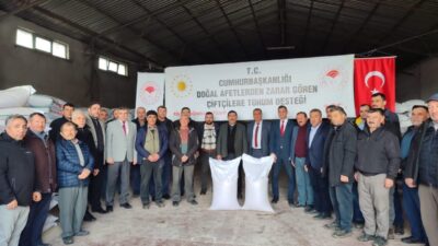 Kütahya'nın Altıntaş ilçesinde, kuraklıktan zarar gören 71 çiftçiye bin 500