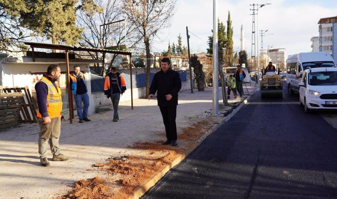 Altyapı çalışmaları hız kesmeden devam ediyor Adıyaman Belediyesi'nin altyapı çalışmaları