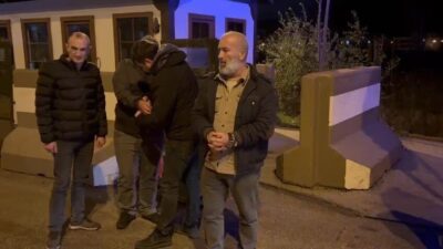 Amasya'da kaçak göçmen taşıyan araçta yakalanan sürücü Cengiz E. ve