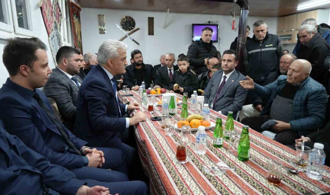 Kırıkkale Valisi Mehmet Makas, Işıklar köyünde vatandaşlarla buluşarak talepleri dinledi