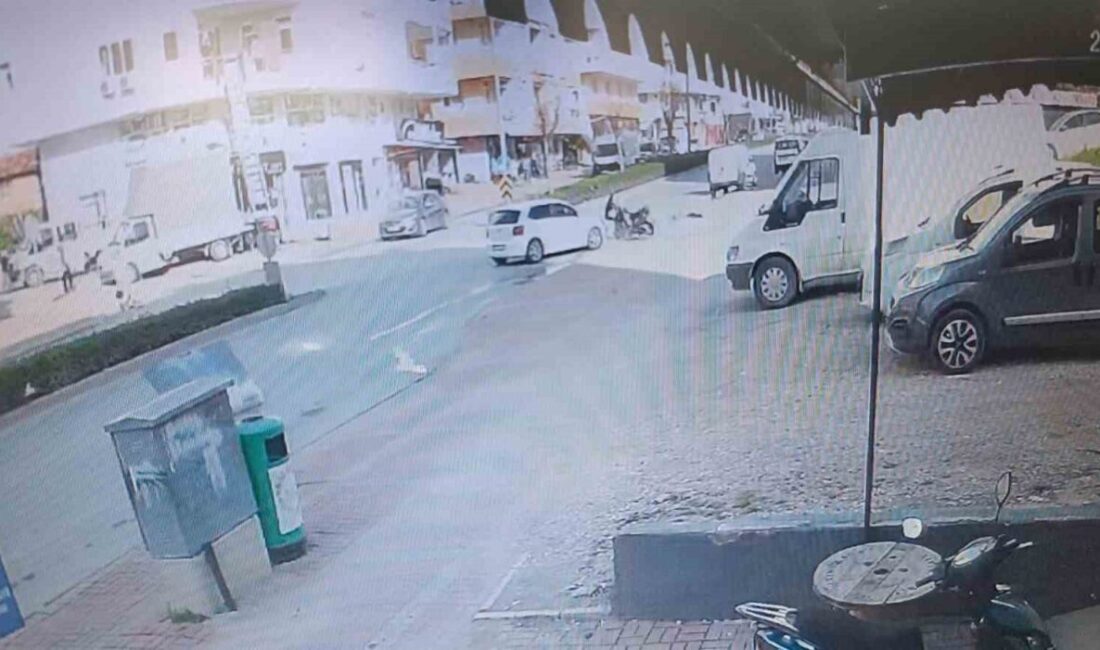 Manavgat'ta meydana gelen kazada otomobilin ani dönüş yapması sonucu motosiklet