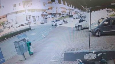 Manavgat'ta meydana gelen kazada otomobilin ani dönüş yapması sonucu motosiklet
