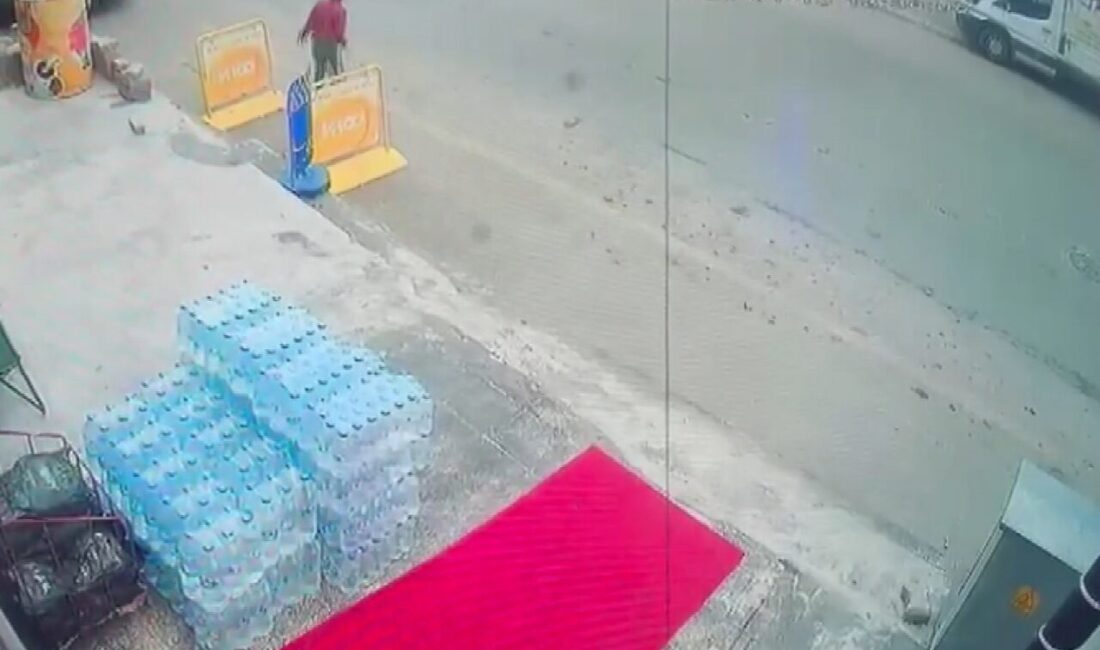 Nevşehir'de yabancı uyruklu İdris M., aniden yola fırlayınca Emine İ.