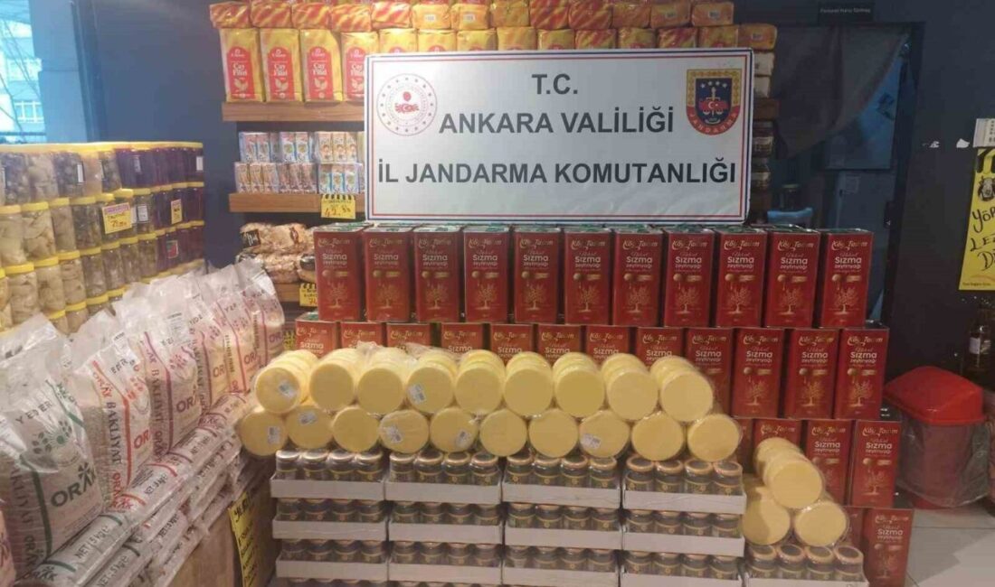 Ankara’da sahte gıda operasyonu: 1milyon 275 bin TL değerinde ürün ele geçirildi Ankara'da gerçekleştirilen operasyonda, sahte