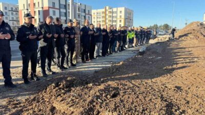 Araban ilçesinde yapılan konut alanına inşa edilecek modern cami için