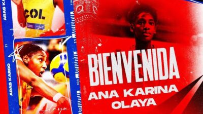 Aras Kargo, İtalyan takımı Busto Arsizio Volley'de oynayan genç smaçör