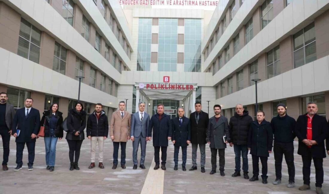 Araştırma Hastanesi yeni hizmet binası incelendi Erzincan Valisi Hamza Aydoğdu,