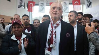 Atakaş Hatayspor’un yeni başkanı Hikmet Çinçin, genel kurul sonrası Rizespor