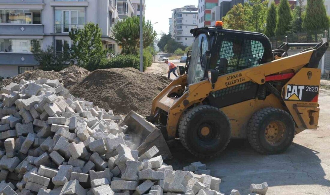 Atakum’da yol mesaisi devam ediyor Atakum Belediyesi, Başkan Serhat