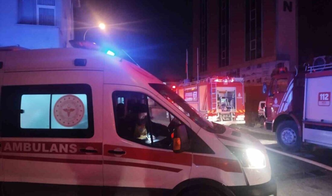 Ataşehir'de bir otelde çıkan yangında 3'ü ağır, 2'si hafif olmak