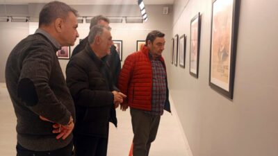 SANKO Sanat Galerisi'nde "Atatürk" ve "Antep Fotoğrafları" sergisi açıldı. Etem