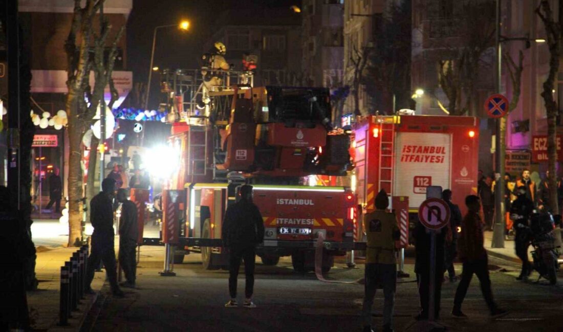 Avcılar’da korkutan çatı katı yangını İstanbul Avcılar'da 6 katlı