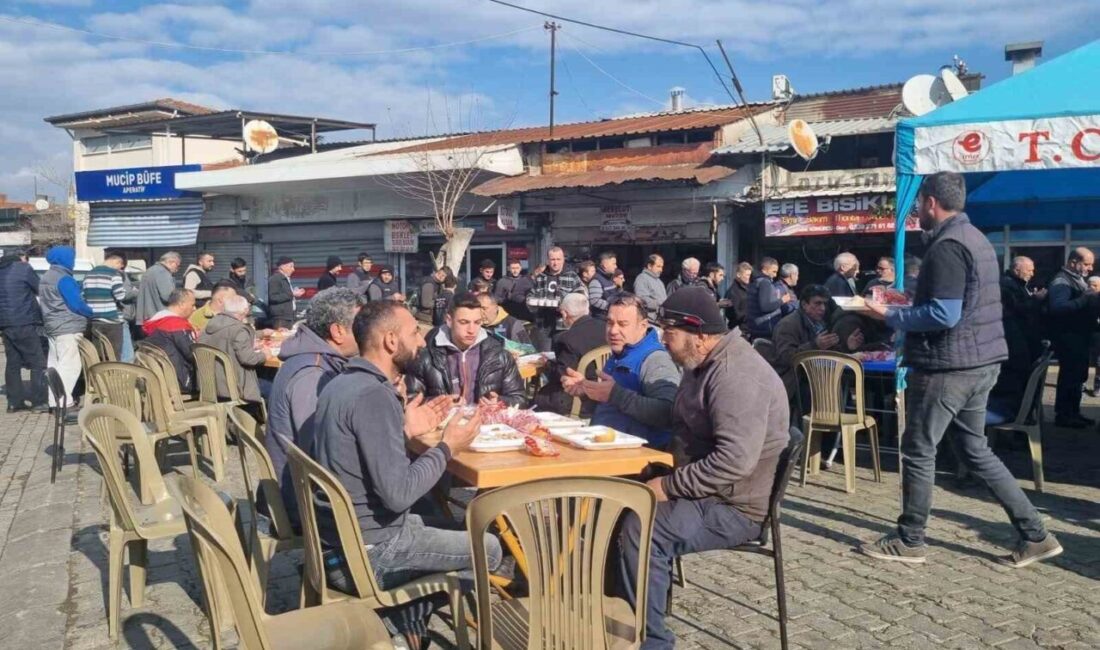 Aydın 1. Sanayi sitesi, geleneksel hayır yemeğini 2. kez düzenledi.
