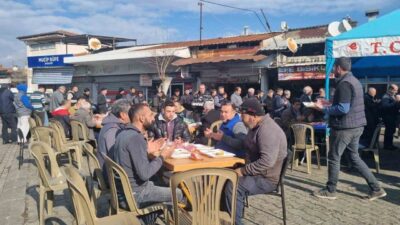 Aydın 1. Sanayi sitesi, geleneksel hayır yemeğini 2. kez düzenledi.