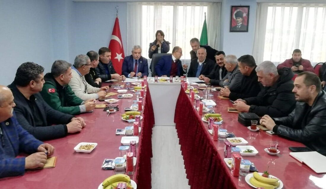 Aydın'daki ziraat odaları başkanları, üreticilerin sorunlarını dile getirerek çözüm önerilerini