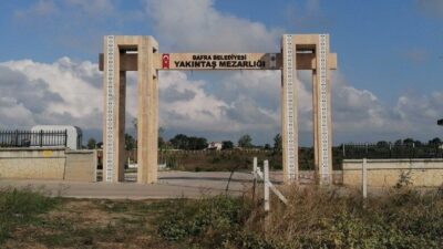 Samsun Bafra Belediyesi'ne ait mezarlıkta zimmete para geçirme suçlamasıyla yapılan
