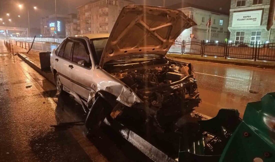 Bafra’da trafik kazası: 1 yaralı Samsun'un Bafra ilçesinde meydana
