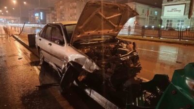 Samsun'un Bafra ilçesinde meydana gelen trafik kazasında Tarık Kılıç yaralandı.