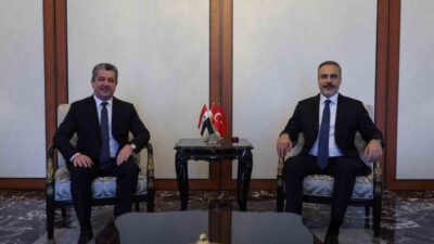 Dışişleri Bakanı Hakan Fidan, Irak Kürdistan Bölgesel Yönetimi Başbakanı Mesrur