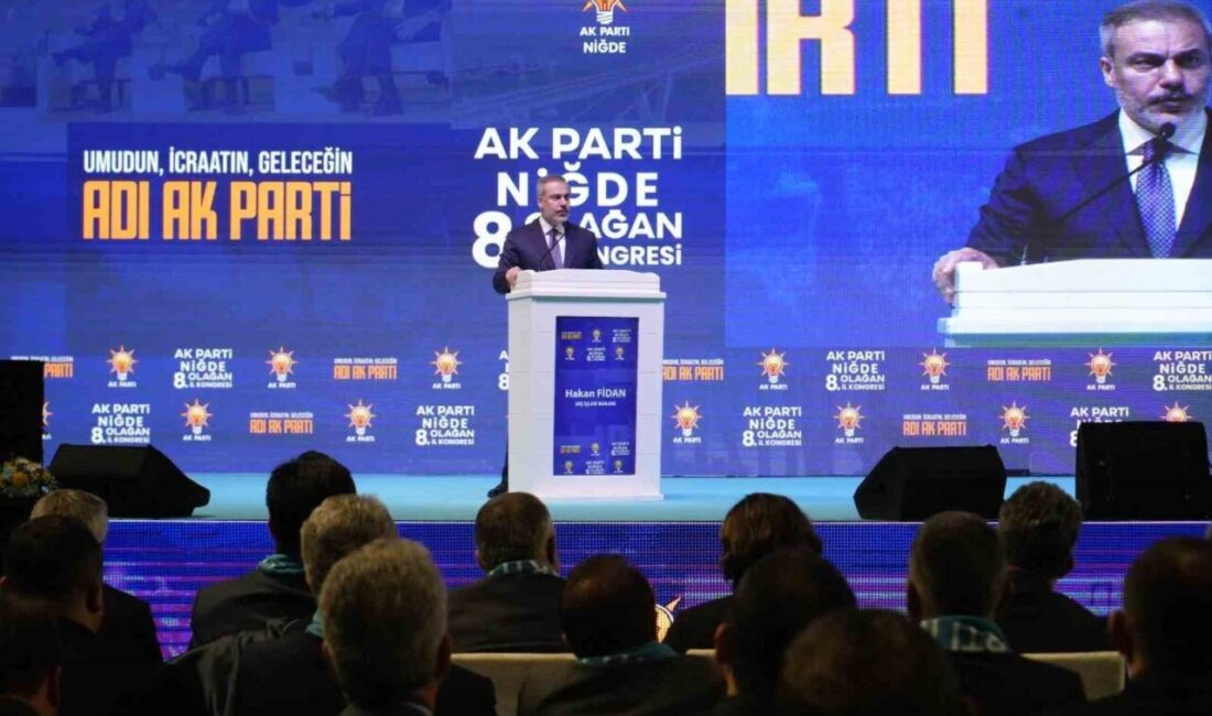 Bakan Fidan: “Suriye ekonomisi ayağa kalktığında milyonlarca mülteci vatanlarına kavuşacak” AK Parti Niğde 8.