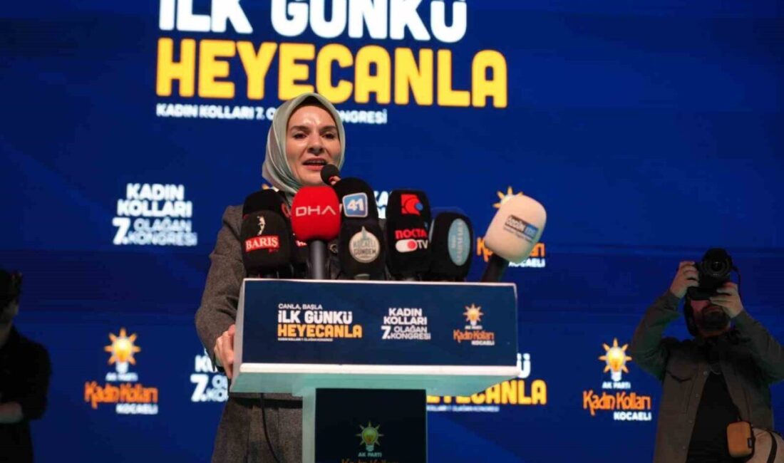 Aile ve Sosyal Hizmetler Bakanı Mahinur Özdemir Göktaş, Kocaeli Kadın