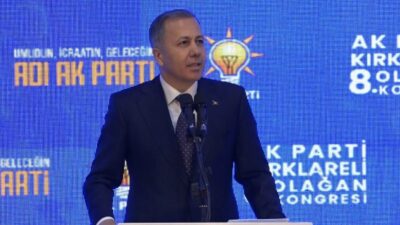 İçişleri Bakanı Ali Yerlikaya, AK Parti'nin güçlenerek çıktığı kongrede, terörle