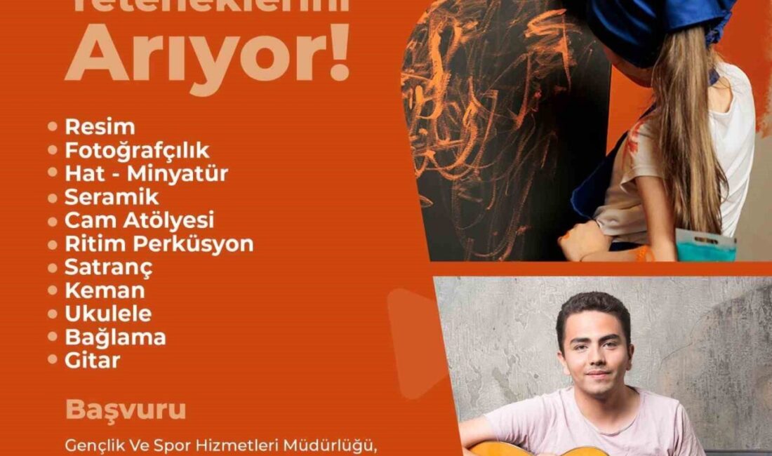 Bakırköy Belediyesi, yeni yeteneklerin keşfedilmesine olanak sağlayan etüt merkezine başvuruları