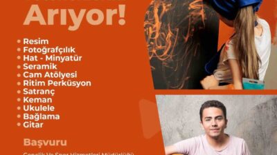 Bakırköy Belediyesi, yeni yeteneklerin keşfedilmesine olanak sağlayan etüt merkezine başvuruları