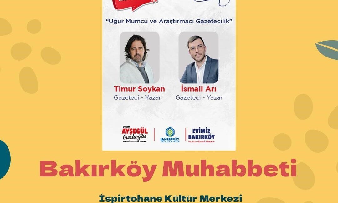 Bakırköy Belediyesi, Gazeteci-Yazar Uğur Mumcu'yu anmak için İspirtohane Kültür Merkezi'nde