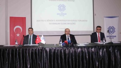 Balıkesir'de 2024 ve 2025 yılındaki yatırımların değerlendirildiği İl Koordinasyon Kurulu