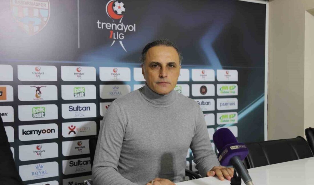 Bandırmaspor – Manisa FK maçının ardından Bandırmaspor Teknik Direktörü Mustafa