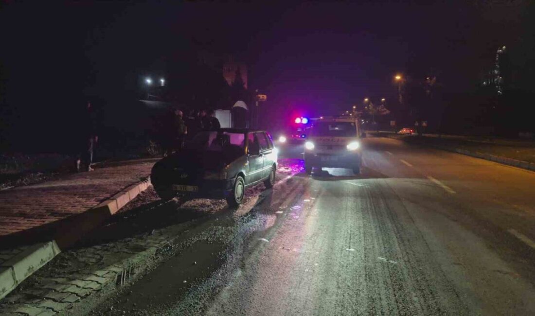 Bartın'da polis kontrolünde kaçan