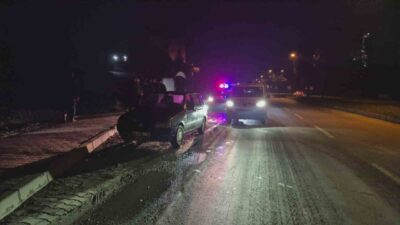 Bartın'da polis kontrolünde kaçan sürücü aracını terk etti, yakalanamadı. Araç
