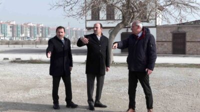 Darülmülk Projesi'nin bir parçası olan Türbe Arkası Kentsel Yenileme Projesi'nde