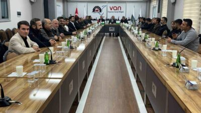 Van Organize Sanayi Bölgesi Yönetim Kurulu, Başkan Memet Aslan'ın katılımıyla