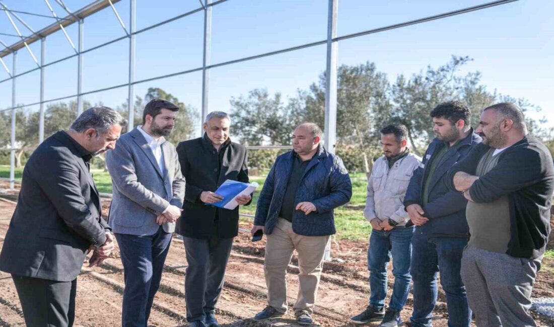 Tarsus Belediye Başkanı Ali Boltaç, Hidroponik Sera Tesisi ve Aromatik