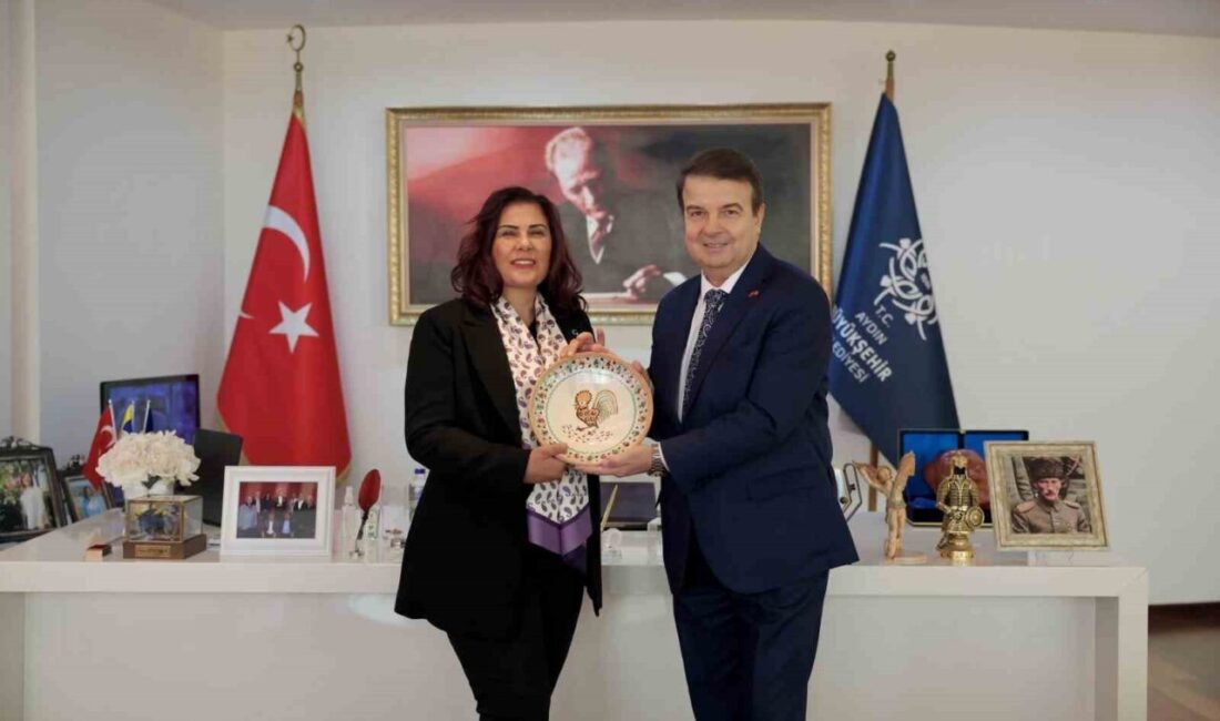 Romanya İzmir Başkonsolosu Lilian Zamfiroiu, Aydın Büyükşehir Belediye Başkanı Özlem