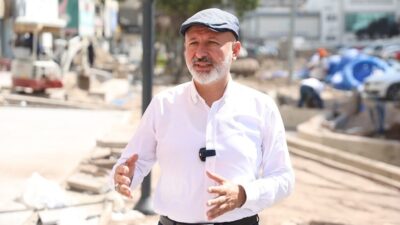 Kocasinan Belediyesi'nin Ahievran Caddesi çevre düzenleme çalışmaları hızla ilerliyor. Başkan
