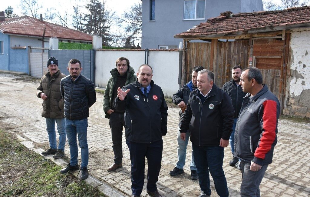 Başkan Hamamcı vatandaşların taleplerini yerine getirmeye devam ediyor Eskişehir İnönü Belediye Başkanı