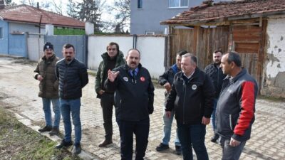 Eskişehir İnönü Belediye Başkanı Serhat Hamamcı, Dutluca Mahallesi'nde talepleri yerine