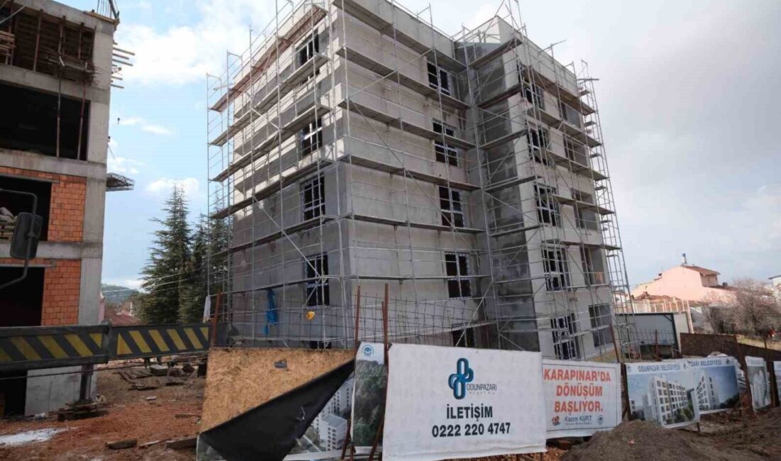 Odunpazarı Belediye Başkanı Kazım Kurt, Karapınar Mahallesi’nde Kentsel Dönüşüm Projesi