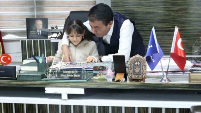 Bünyan Belediye Başkanı Selahattin Metin, Şehit Muzaffer Can Ersoy'un kızı