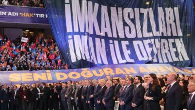 Cumhurbaşkanı Erdoğan'ın Kayseri ziyaretinde, AK Parti İl Başkanlığı Kongresi'nde duyduğu