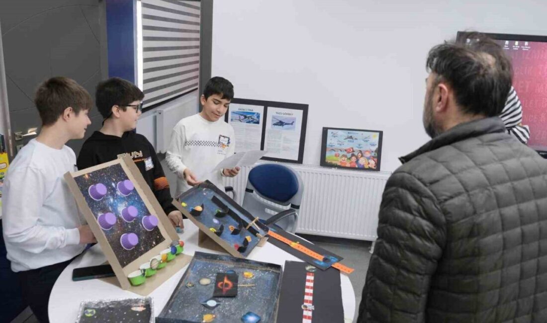Samsun Canik Özdemir Bayraktar Keşif Kampüsü öğrencileri, yapay zeka destekli