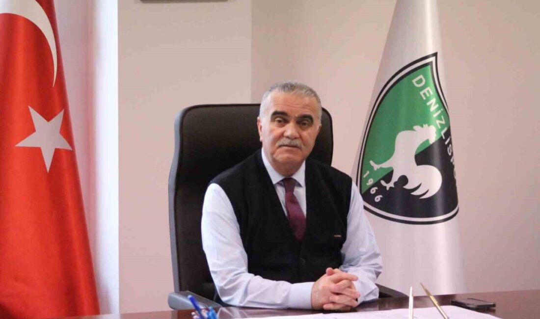 Denizlispor'un yeni başkanı Mehmet Uğur Tatar, camiaya başarılarla dolu bir