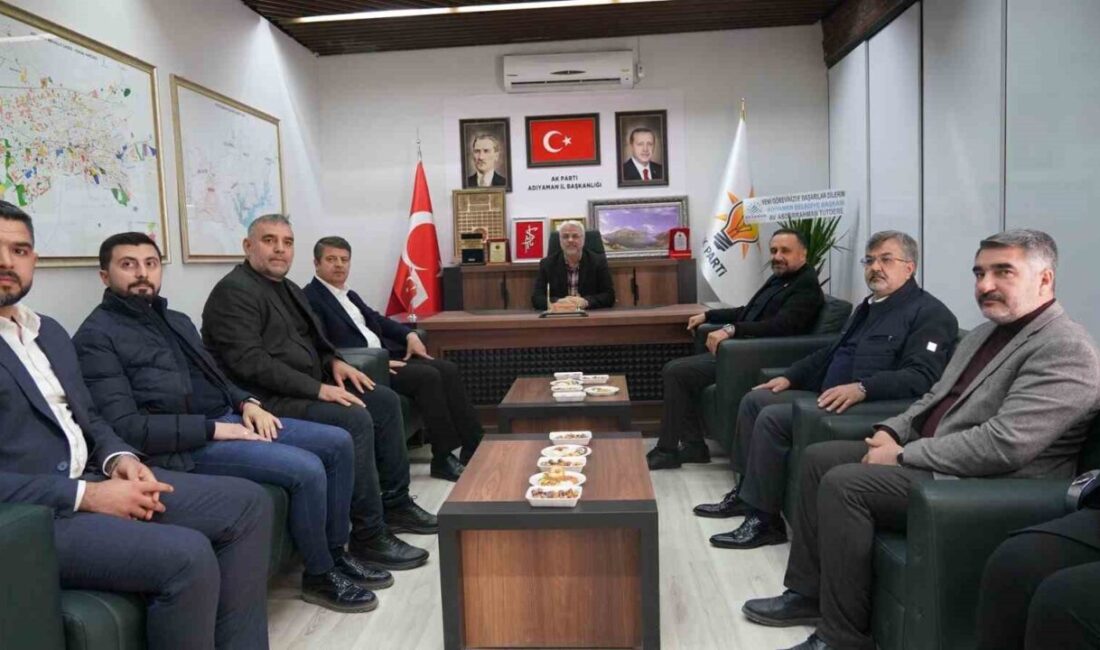 Belediye Başkanı Abdurrahman Tutdere, CHP İl Başkanı Engin Doğan ile