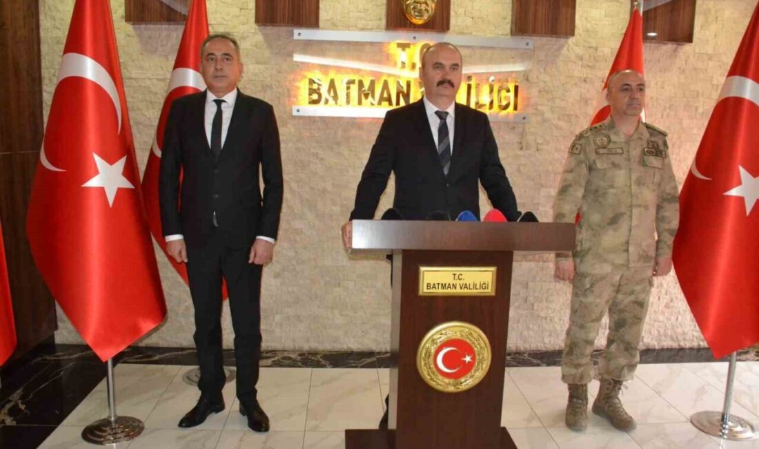 Batman Valisi Ekrem Canalp: ’’2023 yılında narkotikte bin 689 olaya müdahale edilirken 2024 yılı içerisinde bu sayı 2 bin 530’a çıktı’’ 2024 yılı asayiş ve